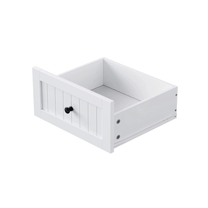 K&K 48inch Large Kitchen Island with 2 Bar Stools, Power Outlet, Door Internal Storage Rack, Kitchen Storage Cart on 5 Wheels with Drop Leaf, 5 Open Side Racks, 2 Drawers,for Kitchen,Dining Room,White Default -DTYStore