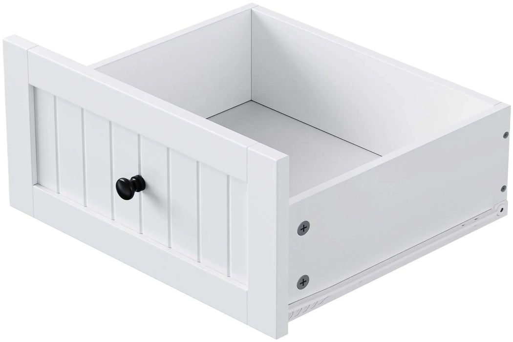 K&K 48inch Large Kitchen Island with 2 Bar Stools, Power Outlet, Door Internal Storage Rack, Kitchen Storage Cart on 5 Wheels with Drop Leaf, 5 Open Side Racks, 2 Drawers,for Kitchen,Dining Room,White Default -DTYStore