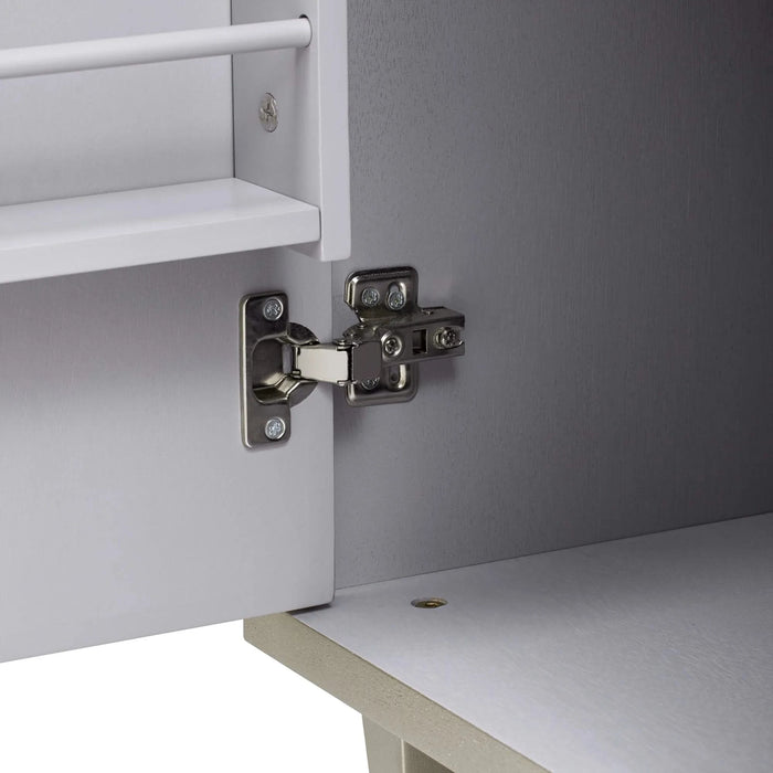 K&K 51.2'W Ash Veneer (Not Cheap Paper) Solid Wood Handwoven Kitchen Island with Drop Leaf, Coastal Kitchen Island on Wheels with Internal Storage Rack, Rolling Kitchen Cart, Champagne Default -DTYStore