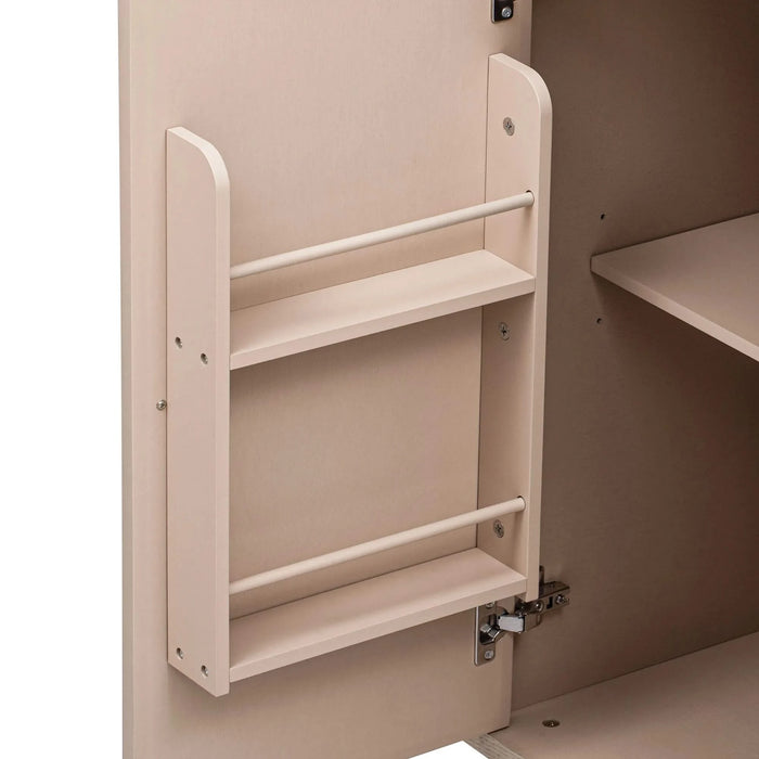 K&K 51.2'W Ash Veneer (Not Cheap Paper) Solid Wood Handwoven Kitchen Island with Drop Leaf, Coastal Kitchen Island on Wheels with Internal Storage Rack, Rolling Kitchen Cart, Nature Wood Default -DTYStore