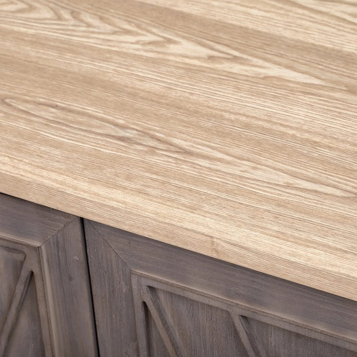 K&K 51.2'W Geometric Twill Stripe Textured Design Kitchen Island with Drop Leaf, Farmhouse Kitchen Island on Wheels with Internal Storage Rack, Rolling Kitchen Cart with Towel Rack for Kitchen, Brown Default -DTYStore