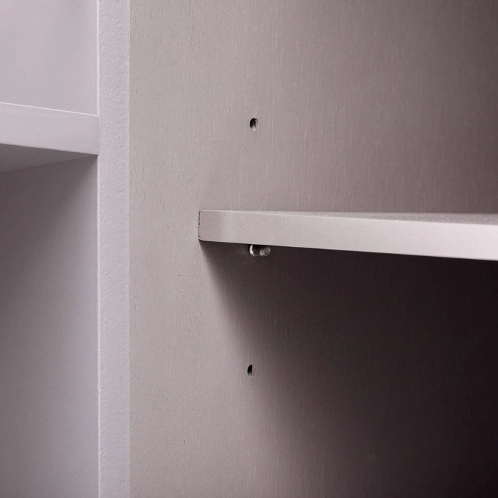 K&K 51.2'W Geometric Twill Stripe Textured Design Kitchen Island with Drop Leaf, Farmhouse Kitchen Island on Wheels with Internal Storage Rack, Rolling Kitchen Cart with Towel Rack for Kitchen, Brown Default -DTYStore