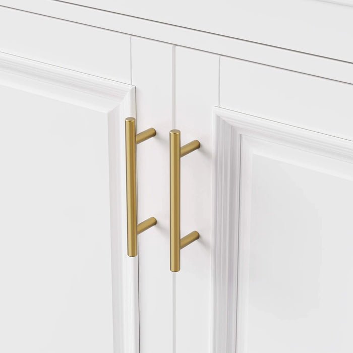 K&K 52'' Kitchen Island with Drop Leaf, Embossed Texture Kitchen Island on Wheels with Spice Rack, Towel Rack, 2 Doors and 5 Drawers, Kitchen Storage Cart with Adjustable Shelf for Kitchen, White Default -DTYStore