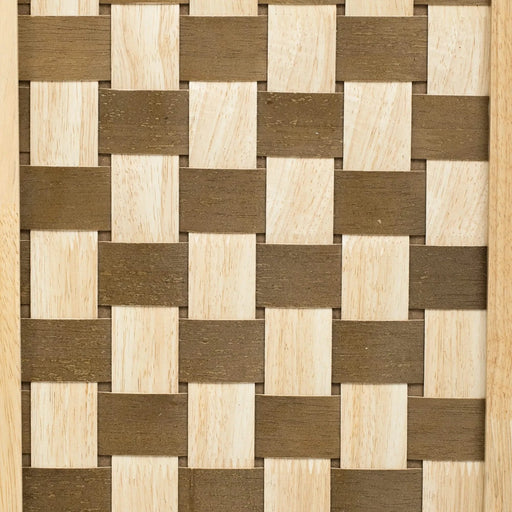 K&K 53.2'W 3D Woven Checkerboard Pattern Design Kitchen Island with Drop Leaf, Rolling Kitchen Island on Wheels with Internal Storage Rack, Power Outlet, Kitchen Cart with 3 Drawers 2 Cabinets, Nature Default -DTYStore