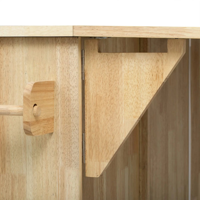 K&K 53.2'W 3D Woven Checkerboard Pattern Design Kitchen Island with Drop Leaf, Rolling Kitchen Island on Wheels with Internal Storage Rack, Power Outlet, Kitchen Cart with 3 Drawers 2 Cabinets, Nature Default -DTYStore