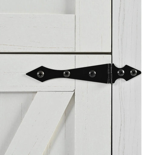 K&K 53.5''Farmhouse Kitchen Island with Power Outlet, Kitchen Storage Island with Drop Leaf, Spice Rack and Drawer, Rolling Kitchen Cart on Wheels, for Home, Kitchen and Dining Room, White Default -DTYStore