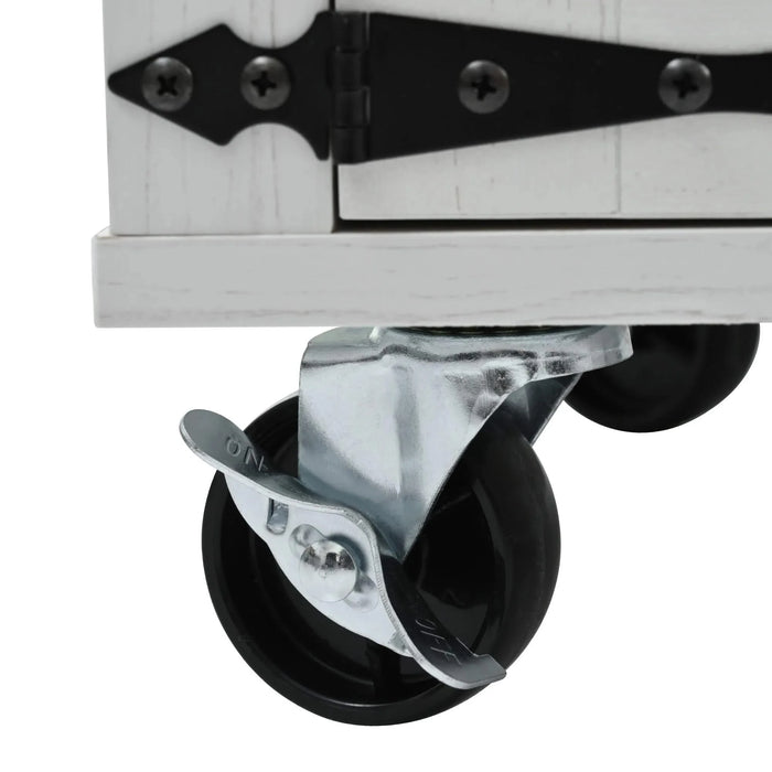 K&K 53.5''Farmhouse Kitchen Island with Power Outlet, Kitchen Storage Island with Drop Leaf, Spice Rack and Drawer, Rolling Kitchen Cart on Wheels, for Home, Kitchen and Dining Room, White Default -DTYStore