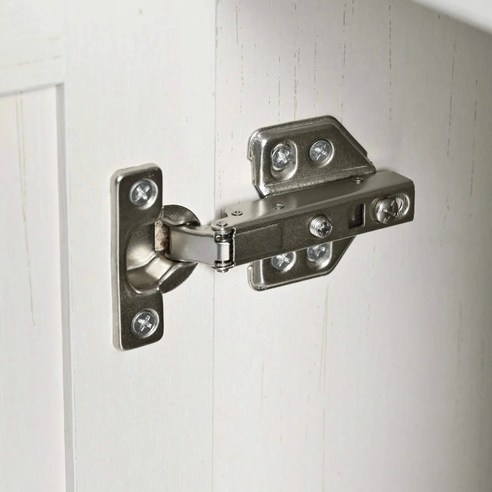 K&K 53.5''Farmhouse Kitchen Island with Power Outlet, Kitchen Storage Island with Drop Leaf, Spice Rack and Drawer, Rolling Kitchen Cart on Wheels, for Home, Kitchen and Dining Room, White Default -DTYStore