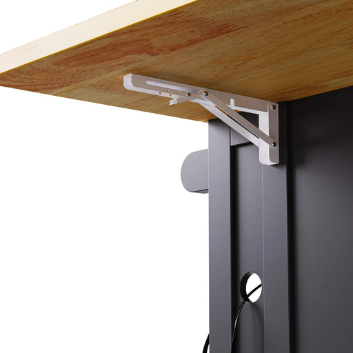 K&K 53inch Large Kitchen Island with 2 Bar Stools, Power Outlet,Door Internal Storage Rack, Kitchen Storage Cart on 5 Wheels with Drop Leaf, 5 Open Side Racks, 3 Drawers, for Kitchen,Dining Room,Black Default -DTYStore