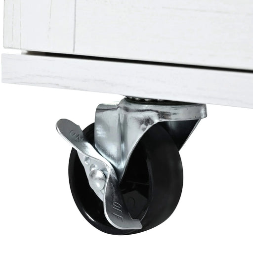 K&K 54.5' Farmhouse Kitchen Island with Power Outlet, Kitchen Storage Island with Internal Storage Rack, Drop Leaf, Spice Rack, Rolling Kitchen Cart on Wheels, for Home, Kitchen and Dining Room,White Default -DTYStore