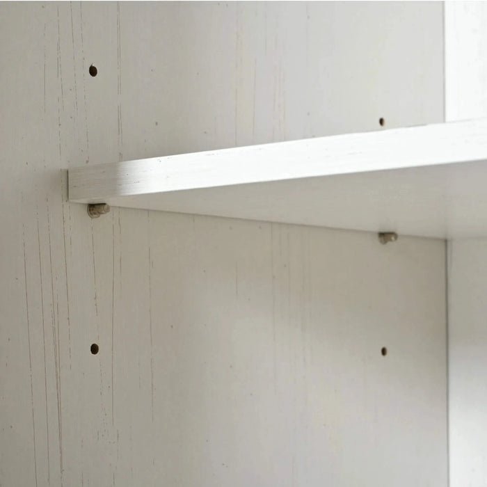 K&K 54.5' Farmhouse Kitchen Island with Power Outlet, Kitchen Storage Island with Internal Storage Rack, Drop Leaf, Spice Rack, Rolling Kitchen Cart on Wheels, for Home, Kitchen and Dining Room,White Default -DTYStore