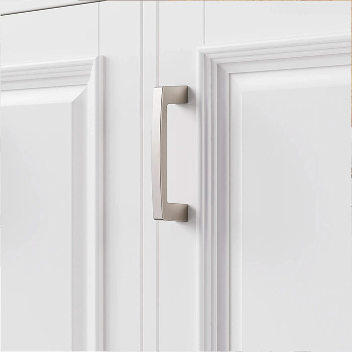 K&K 54inch Large Kitchen Island with Rubber Wood Drop Leaf, Embossed Texture Rolling Kitchen Cart on 4 Wheels with 4 Doors and 3 Drawers, Kitchen Island with Storage for Kitchen, Dining Room,White Default -DTYStore