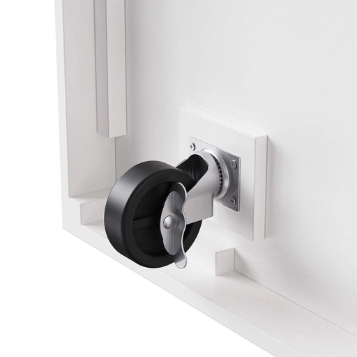 K&K 54inch Large Kitchen Island with Rubber Wood Drop Leaf, Embossed Texture Rolling Kitchen Cart on 4 Wheels with 4 Doors and 3 Drawers, Kitchen Island with Storage for Kitchen, Dining Room,White Default -DTYStore