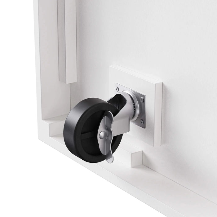 K&K 54inch Large Kitchen Island with Rubber Wood Drop Leaf, Embossed Texture Rolling Kitchen Cart on 4 Wheels with 4 Doors and 3 Drawers, Kitchen Island with Storage for Kitchen, Dining Room,White Default -DTYStore