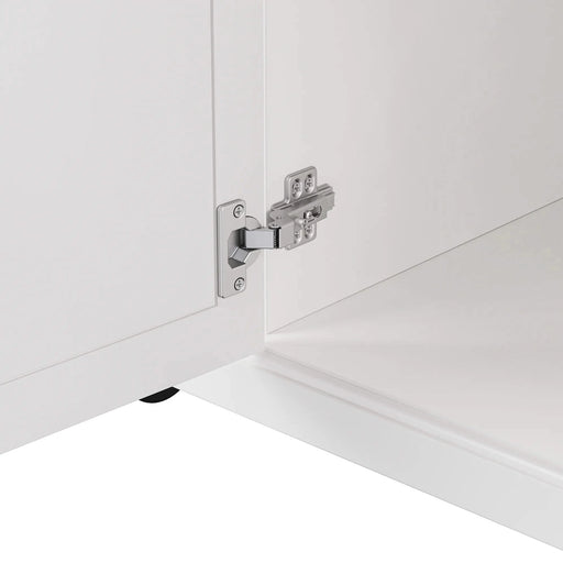 K&K 54inch Large Kitchen Island with Rubber Wood Drop Leaf, Embossed Texture Rolling Kitchen Cart on 4 Wheels with 4 Doors and 3 Drawers, Kitchen Island with Storage for Kitchen, Dining Room,White Default -DTYStore