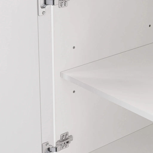 K&K 54inch Large Kitchen Island with Rubber Wood Drop Leaf, Embossed Texture Rolling Kitchen Cart on 4 Wheels with 4 Doors and 3 Drawers, Kitchen Island with Storage for Kitchen, Dining Room,White Default -DTYStore