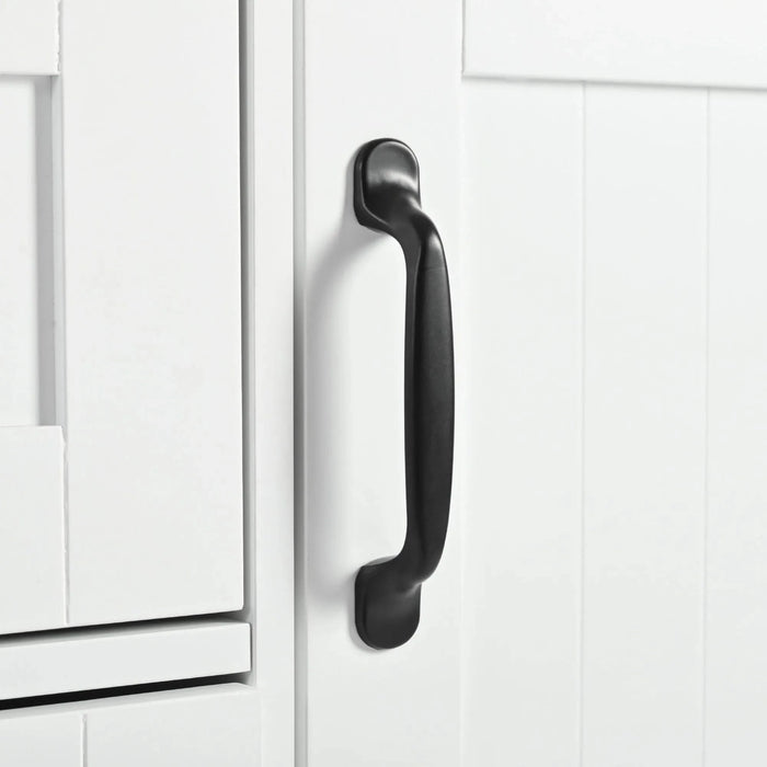 K&K 55.7'' Large Kitchen Island with 2 Drop Leaf,, Rolling Kitchen Cart on 5 Wheels with Power Outlet, Folding Storage Dining Table with Spice & Towel Rack , 3 Drawers, for Kitchen, Dining Room,White Default -DTYStore