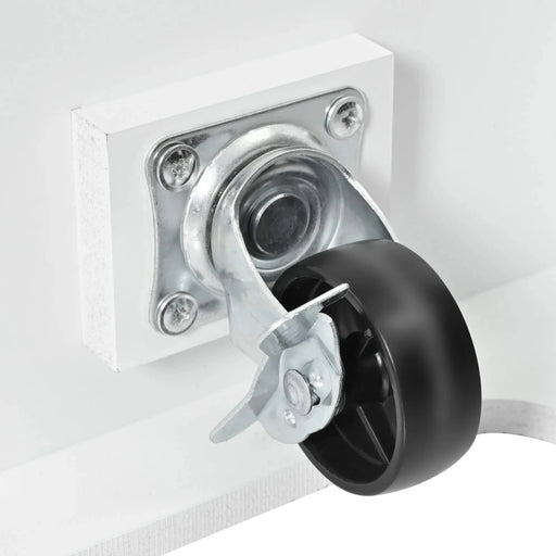 K&K 55.7'' Large Kitchen Island with 2 Drop Leaf,, Rolling Kitchen Cart on 5 Wheels with Power Outlet, Folding Storage Dining Table with Spice & Towel Rack , 3 Drawers, for Kitchen, Dining Room,White Default -DTYStore