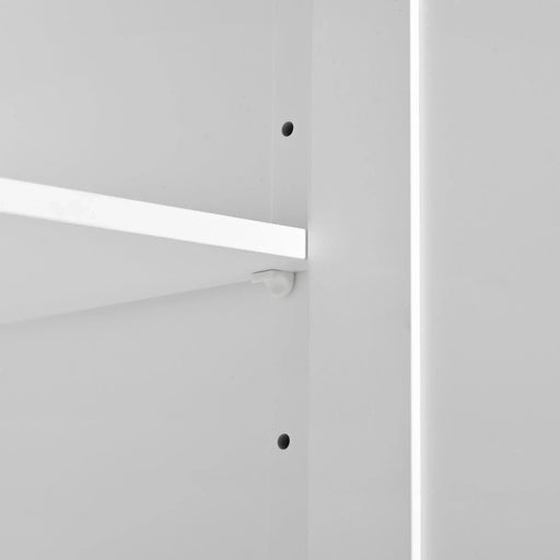 K&K 55.7'' Large Kitchen Island with 2 Drop Leaf,, Rolling Kitchen Cart on 5 Wheels with Power Outlet, Folding Storage Dining Table with Spice & Towel Rack , 3 Drawers, for Kitchen, Dining Room,White Default -DTYStore