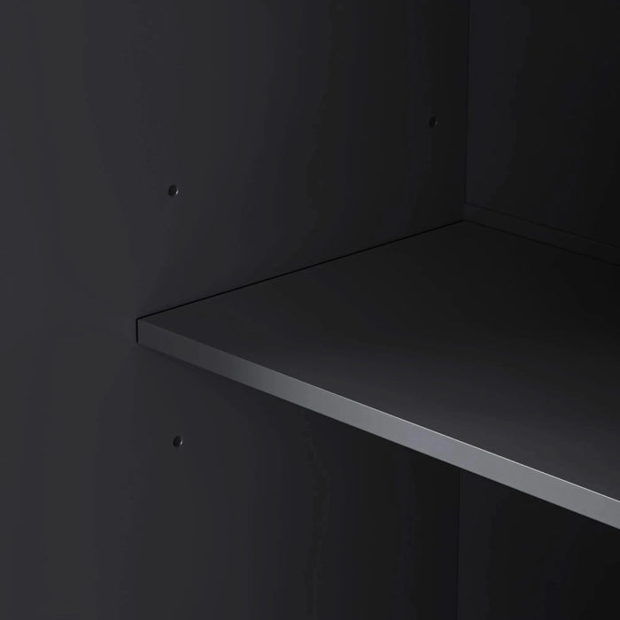 K&K 56 inch Kitchen Island with Rubber Wood Veneer Drop Leaf, Power Outlet, 4 Door Shelves, Embossed Vertical Stripe Rolling Kitchen Cart on 4 Wheels with 6 Deep Drawers for Kitchen, Dining Room,Black Default -DTYStore