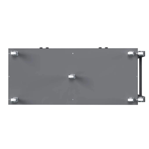 K&K 74.5 inch Kitchen Island with Extendable Dining Table , Rolling Kitchen Island on Wheels with Spice Rack and 2 Drawers, Kitchen Storage Cart with 4 Door Cabinet, for Kitchen, Dining Room, Grey Default -DTYStore