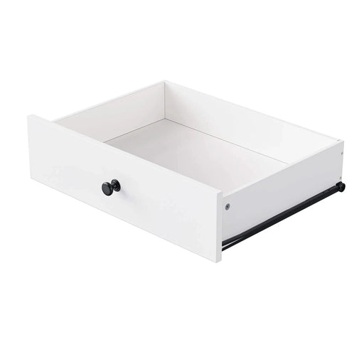 K&K 74.5 inch Kitchen Island with Extendable Dining Table , Rolling Kitchen Island on Wheels with Spice Rack and 2 Drawers, Kitchen Storage Cart with 4 Door Cabinet, for Kitchen, Dining Room, White Default -DTYStore