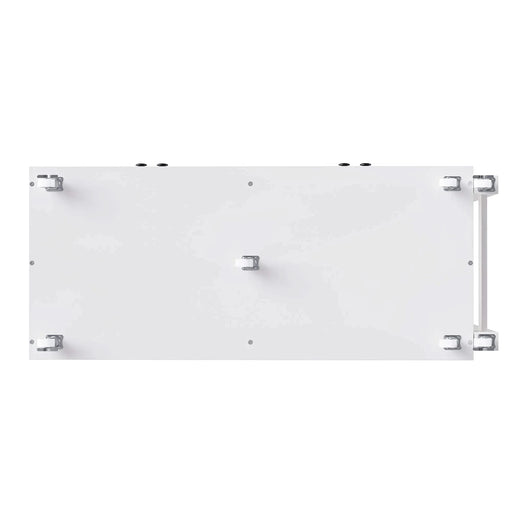 K&K 74.5 inch Kitchen Island with Extendable Dining Table , Rolling Kitchen Island on Wheels with Spice Rack and 2 Drawers, Kitchen Storage Cart with 4 Door Cabinet, for Kitchen, Dining Room, White Default -DTYStore