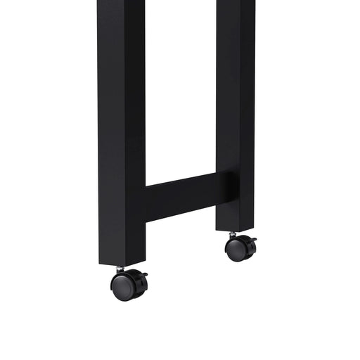 K&K 74.8' Kitchen Island with Extendable Dining Table, Kitchen Storage Cart with 3 Drawers, Power Outlet, Rolling Kitchen Island on Wheels with Spice Rack and 2 Door Cabinet, for Kitchen, Black Default -DTYStore