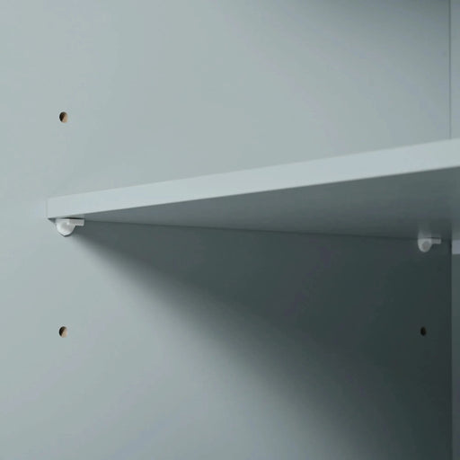 K&K Fluted Kitchen Island with Trash Can Storage Cabinet, Power Outlet, Internal Storage Rack, Rolling Kitchen Islands on 5 Wheels with 3 Drawer, 3 Open Side Racks for 10 Gallon Garbage Bin,Grey Blue Default -DTYStore