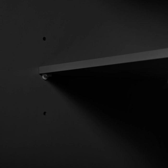 K&K Fluted Kitchen Island with Trash Can Storage Cabinet, Power Outlet, Internal Storage Rack, Rolling Kitchen Islands on 5 Wheels with 3 Drawer, 3 Open Side Racks for 10 Gallon Garbage Bin, Black Default -DTYStore