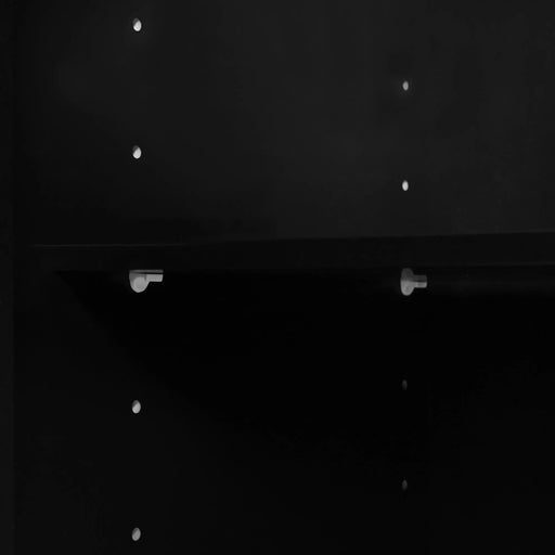 K&K Kitchen Island with Drop Leaf, Kitchen Storage Cart with 3 Tier Pull Out Cabinet Organizer, Internal Storage Rack, Rolling Kitchen Cart on Wheels with Towel Rack, 2 Drawers, for Kitchen, Black -DTYStore