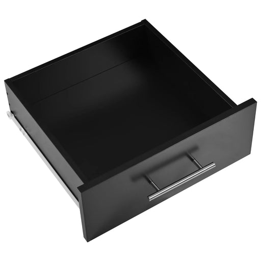 K&K Kitchen Island with Drop Leaf, Kitchen Storage Cart with 3 Tier Pull Out Cabinet Organizer, Internal Storage Rack, Rolling Kitchen Cart on Wheels with Towel Rack, 2 Drawers, for Kitchen, Black -DTYStore