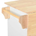 K&K Kitchen Island with Drop Leaf, Kitchen Storage Cart with 3 Tier Pull Out Cabinet Organizer, Internal Storage Rack, Rolling Kitchen Cart on Wheels with Towel Rack, 2 Drawers, for Kitchen, White Default -DTYStore