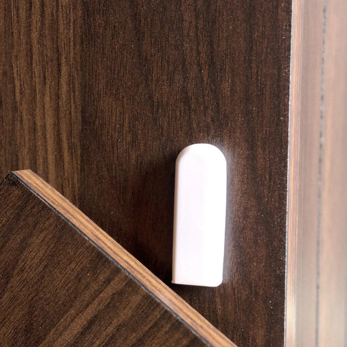 K&K Kitchen Island with Trash Can Storage Cabinet, Kitchen Cart with Drop Leaf, Spice Rack, Towel Rack and Drawer, Rolling Kitchen Island on Wheels with Adjustable Shelf, Walnut Brown Default -DTYStore