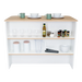 Kitchen Bar Dayton, Kitchen, White / Light Pine Default -DTYStore