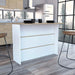 Kitchen Bar Dayton, Kitchen, White / Light Pine Default -DTYStore