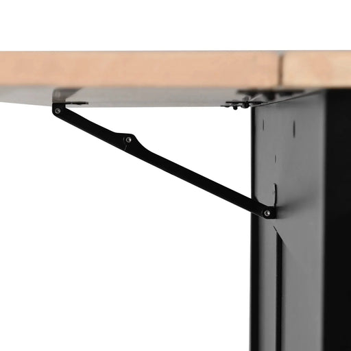 Kitchen Cart with Rubber wood Drop-Leaf Countertop, Concealed sliding barn door adjustable height,Kitchen Island on 4 Wheels with Storage Cabinet and 2 Drawers,L52.2xW30.5xH36.6 inch, Black Default -DTYStore