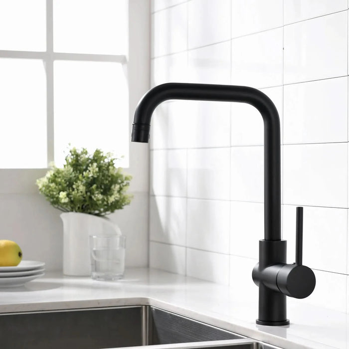 Kitchen Faucet Single Handle 1 Hole Kitchen Sink Faucets - DTY Store