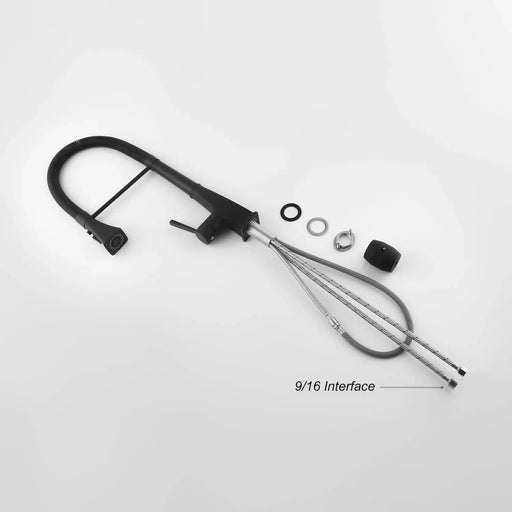 Kitchen Faucet with Pull Down Sprayer Default -DTYStore