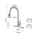 Kitchen Faucet with Pull Out Spraye - DTY Store