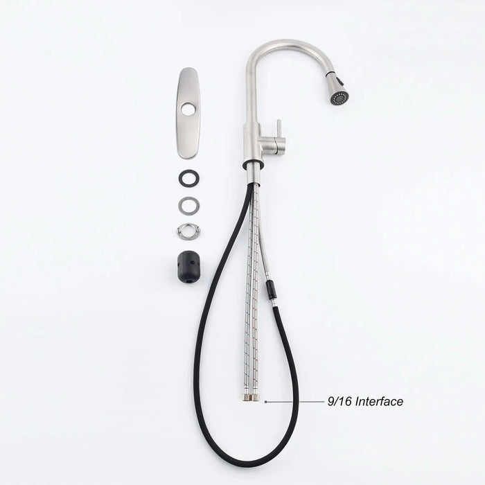 Kitchen Faucet with Pull Out Spraye - DTY Store