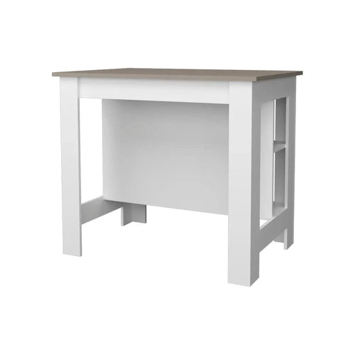 Kitchen Island Ada, Kitchen, Taupe / White Default -DTYStore