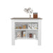 Kitchen Island Ada, Kitchen, Taupe / White Default -DTYStore