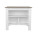 Kitchen Island Ada, Kitchen, Taupe / White Default -DTYStore