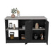 Kitchen Island Padua, Kitchen, Black / Onyx Default -DTYStore