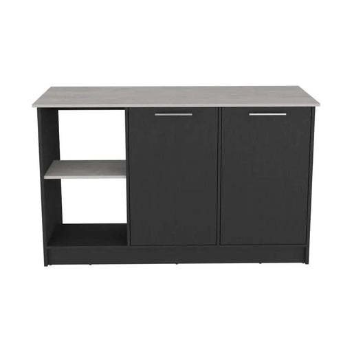 Kitchen Island Padua, Kitchen, Black / Onyx Default -DTYStore