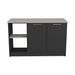 Kitchen Island Padua, Kitchen, Black / Onyx Default -DTYStore