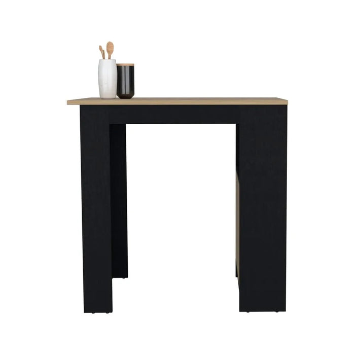 Kitchen Island Wynne, Kitchen, White / Light Oak Default -DTYStore