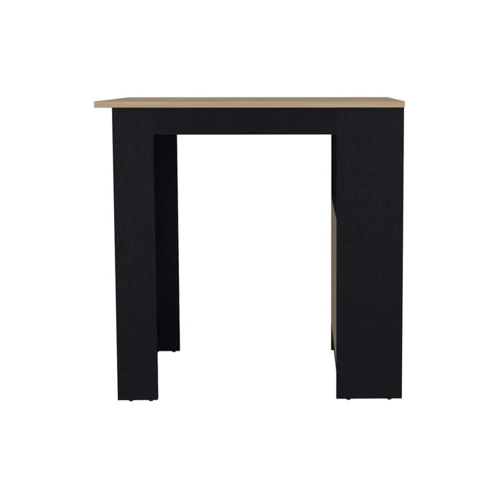 Kitchen Island Wynne, Kitchen, White / Light Oak Default -DTYStore