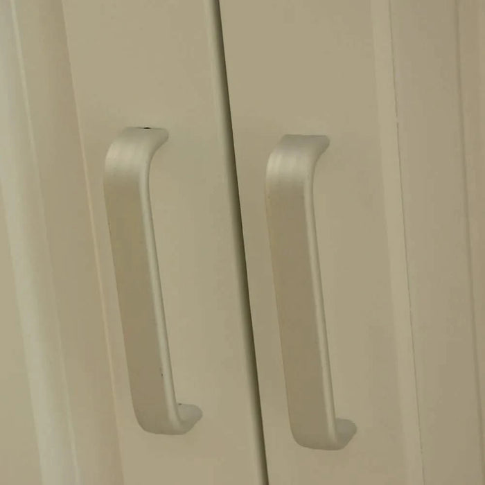 Kitchen Island & Kitchen Cart, Mobile Kitchen Island, Rubber Wood Top, Big & Adjustable Shelf Inside Cabinet for Different Utensils, Luxury Design Fits Party at Different Site. Default -DTYStore